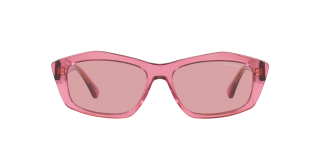 Óculos de sol Emporio Armani 0EA4187 Rosa/Vermelho-Púrpura Retangular - 1