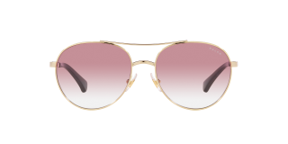 Óculos de sol Ralph Lauren 0RA4135 Dourados Redonda - 1