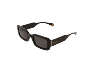 Óculos de sol Polaroid PLD 6208/S/X Preto Retangular - 1
