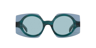 Óculos de sol Emporio Armani 0EA4207 Azul Quadrada - 2
