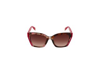 Óculos de sol Furla SFU708 Rosa/Vermelho-Púrpura Borboleta - 2