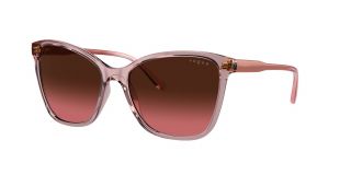 Óculos de sol Vogue 0VO5520S Rosa/Vermelho-Púrpura Borboleta - 1