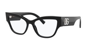 Óculos graduados D&G 0DG3378 Preto Borboleta - 1