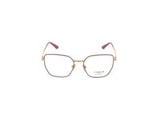 Óculos graduados Vogue 0VO4283 Rosa/Vermelho-Púrpura Quadrada - 2