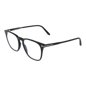 Óculos graduados Tom Ford FT5937-B Preto Quadrada - 1