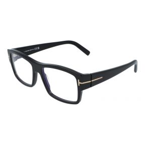 Óculos graduados Tom Ford FT5941-B Preto Retangular - 1