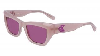 Óculos de sol Calvin Klein Jeans CKJ23641S Beige Borboleta - 1