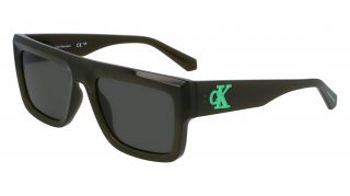Óculos de sol Calvin Klein Jeans CKJ23642S Verde Retangular - 1