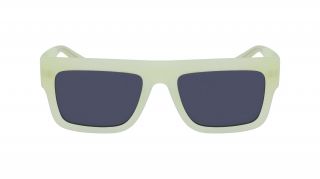 Óculos de sol Calvin Klein Jeans CKJ23642S Verde Retangular - 2