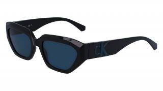 Óculos de sol Calvin Klein Jeans CKJ23652S Preto Retangular - 1