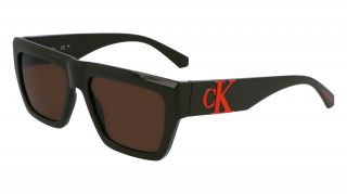 Óculos de sol Calvin Klein Jeans CKJ23653S Castanho Retangular - 1