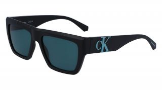 Óculos de sol Calvin Klein Jeans CKJ23653S Preto Retangular - 1