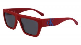 Óculos de sol Calvin Klein Jeans CKJ23653S Vermelho Retangular - 1