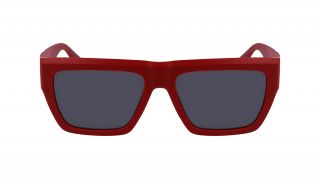 Óculos de sol Calvin Klein Jeans CKJ23653S Vermelho Retangular - 2