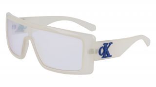 Óculos de sol Calvin Klein Jeans CKJ23655S Branco Ecrã - 1