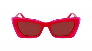 Óculos de sol Calvin Klein Jeans CKJ23656S Rosa/Vermelho-Púrpura Borboleta - 2