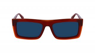 Óculos de sol Calvin Klein Jeans CKJ23657S Vermelho Retangular - 2
