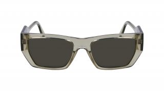 Óculos de sol Karl Lagerfeld KL6123S Castanho Retangular - 2