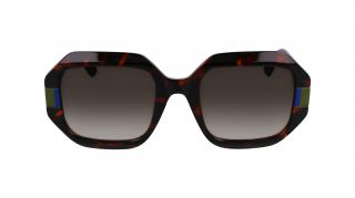Óculos de sol Karl Lagerfeld KL6124S Castanho Retangular - 2