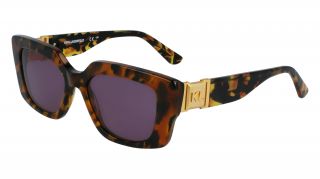 Óculos de sol Karl Lagerfeld KL6125S Castanho Retangular - 1