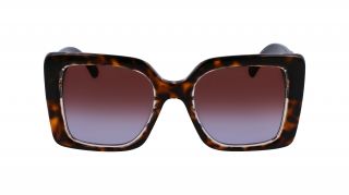 Óculos de sol Karl Lagerfeld KL6126S Castanho Retangular - 2