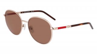 Óculos de sol Longchamp LO171S Rosa/Vermelho-Púrpura Redonda - 1