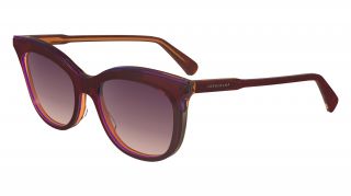Óculos de sol Longchamp LO738S Rosa/Vermelho-Púrpura Borboleta - 1