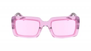 Óculos de sol Longchamp LO743S Rosa/Vermelho-Púrpura Retangular - 2