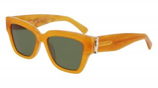 Óculos de sol Longchamp LO745S Laranja Retangular - 1