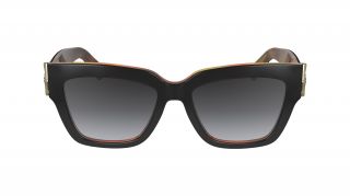 Óculos de sol Longchamp LO745S Preto Retangular - 2