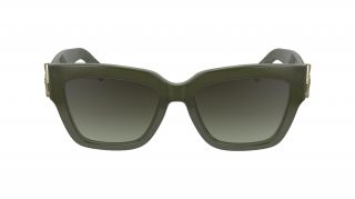 Óculos de sol Longchamp LO745S Verde Retangular - 2