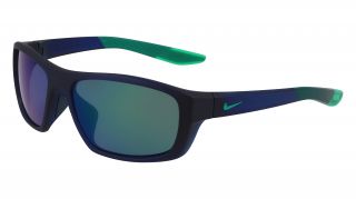 Óculos de sol Nike FJ1978 BRAZEN BOOST Azul Retangular - 1