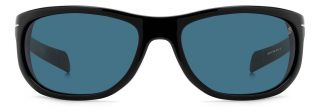 Óculos de sol David Beckham DB 7117/S Preto Retangular - 2