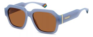 Óculos de sol Polaroid PLD 6212/S/X Azul Quadrada - 1