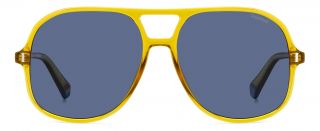 Óculos de sol Polaroid PLD 6217/S Amarelo Quadrada - 2