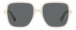 Óculos de sol Polaroid PLD 6219/S Branco Quadrada - 2