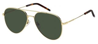 Óculos de sol Tommy Hilfiger TH 2111/G/S Dourados Aviador - 1