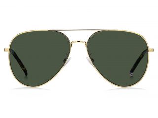 Óculos de sol Tommy Hilfiger TH 2111/G/S Dourados Aviador - 2