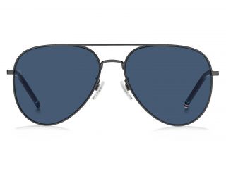 Óculos de sol Tommy Hilfiger TH 2111/G/S Prateados Aviador - 2