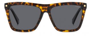 Óculos de sol Polaroid PLD 4164/S/X Castanho Retangular - 2