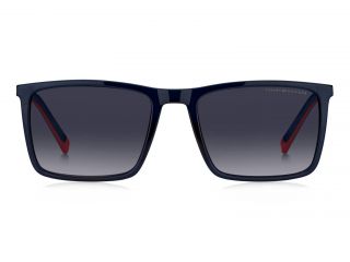 Óculos de sol Tommy Hilfiger TH 2077/S Azul Retangular - 2