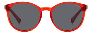 Óculos de sol Polaroid Kids PLD 8059/S Vermelho Ovalada - 2