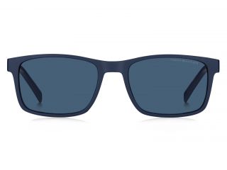 Óculos de sol Tommy Hilfiger TH 2089/S Azul Retangular - 2