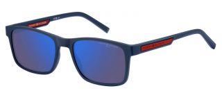 Óculos de sol Tommy Hilfiger TH 2089/S Azul Retangular - 1