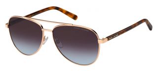 Óculos de sol Marc Jacobs MARC 760/S Castanho Aviador - 1