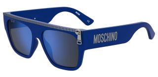 Óculos de sol MOSCHINO MOS165/S Azul Retangular