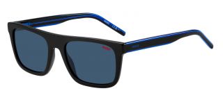 Óculos de sol Hugo HG 1297/S Azul Retangular - 1