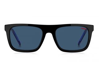 Óculos de sol Hugo HG 1297/S Azul Retangular - 2