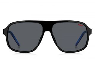 Óculos de sol Hugo HG 1296/S Azul Retangular - 2