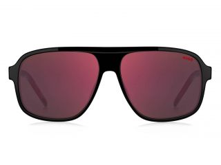 Óculos de sol Hugo HG 1296/S Vermelho Retangular - 2